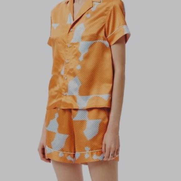 Obey Pants - Obey Orange Makeout Shorts